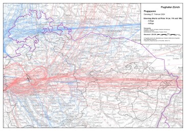 Noch starten die Flugzeuge bei Biswind auf der Piste 10 Richtung Osten. Bei Umsetzung des Betriebsreglements 2017 werden sie nach Süden (straight out 16) starten.